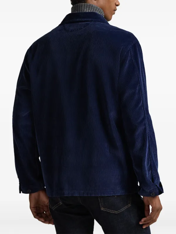 Polo Ralph Lauren コーデュロイ オーバーシャツ | ブルー | FARFETCH JP