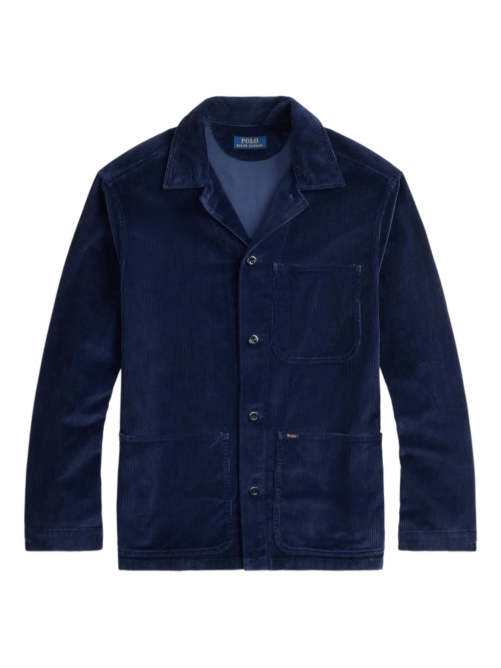 Polo Ralph Lauren Hemdjacke mit Cordkragen - Blau