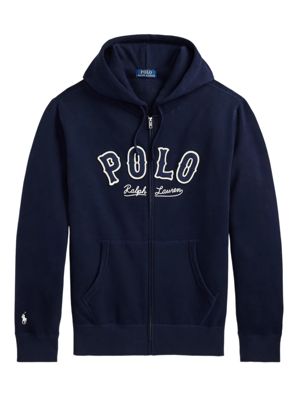 Polo Ralph Lauren Felpa con zip e cappuccio - Blu
