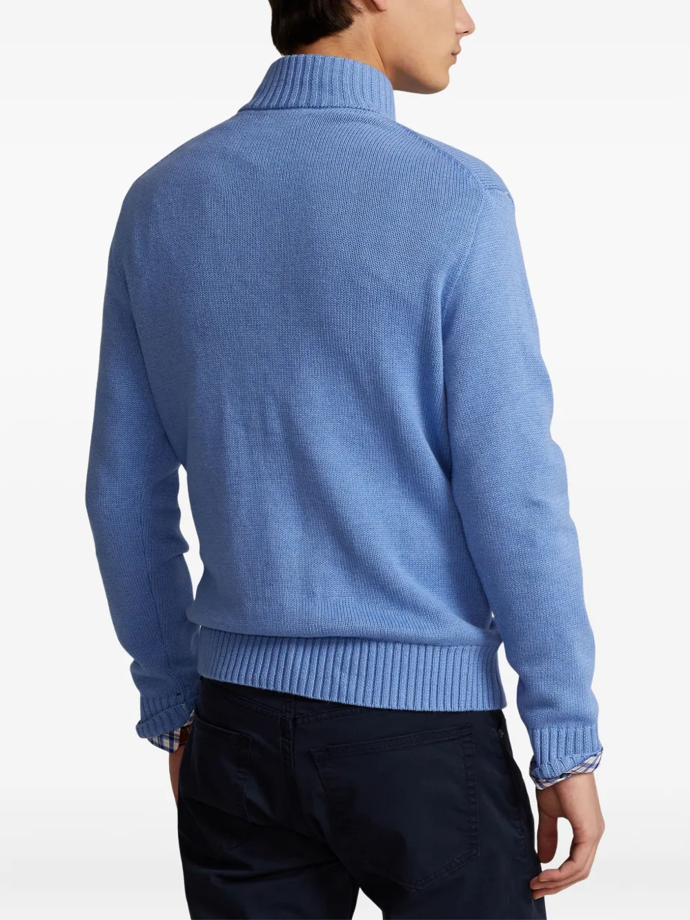 Polo Ralph Lauren Trui met lange mouwen en rits Blauw
