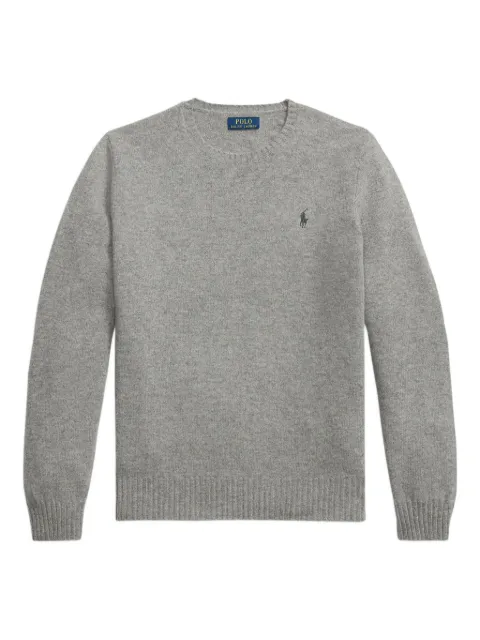 Polo Ralph Lauren long-sleeved logo-detail sweater