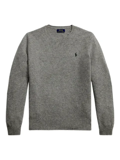 Polo Ralph Lauren long-sleeved logo-detail sweater
