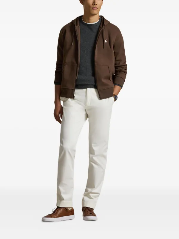 Polo Ralph Lauren ジップアップ パーカー | ブラウン | FARFETCH JP