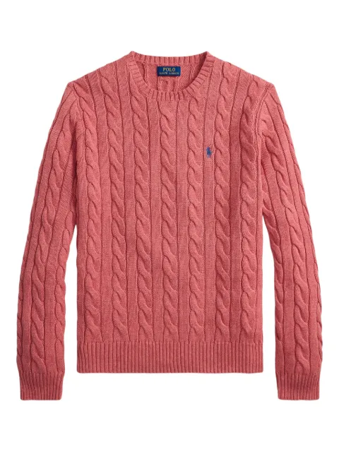 Polo Ralph Lauren long-sleeve cable-knit sweater