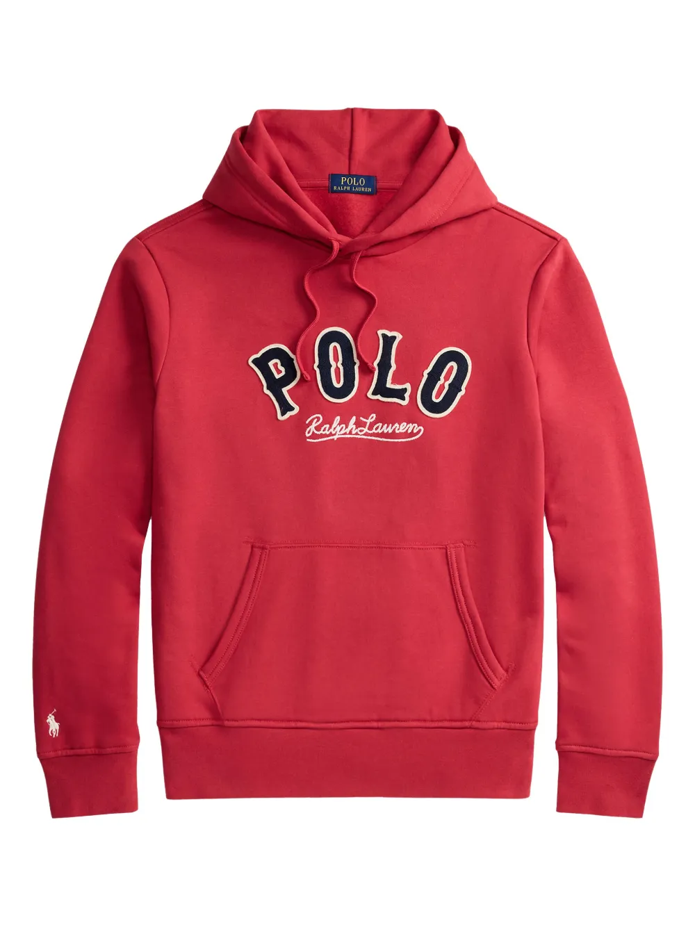 Polo Ralph Lauren logo-detail hoodie - Red