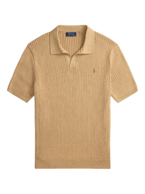 Polo Ralph Lauren collared ribbed T-shirt