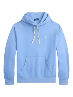 Polo Ralph Lauren Drawstring kangaroo-pocket Hoodie | Blue | FARFETCH