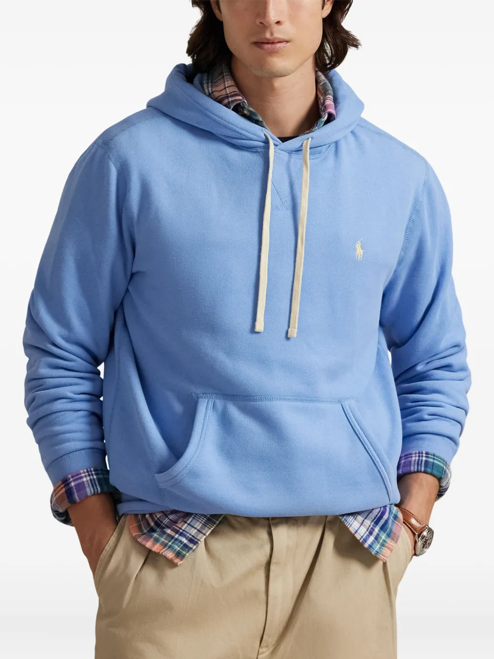 Polo Ralph Lauren Long-sleeve Hoodie In Blue