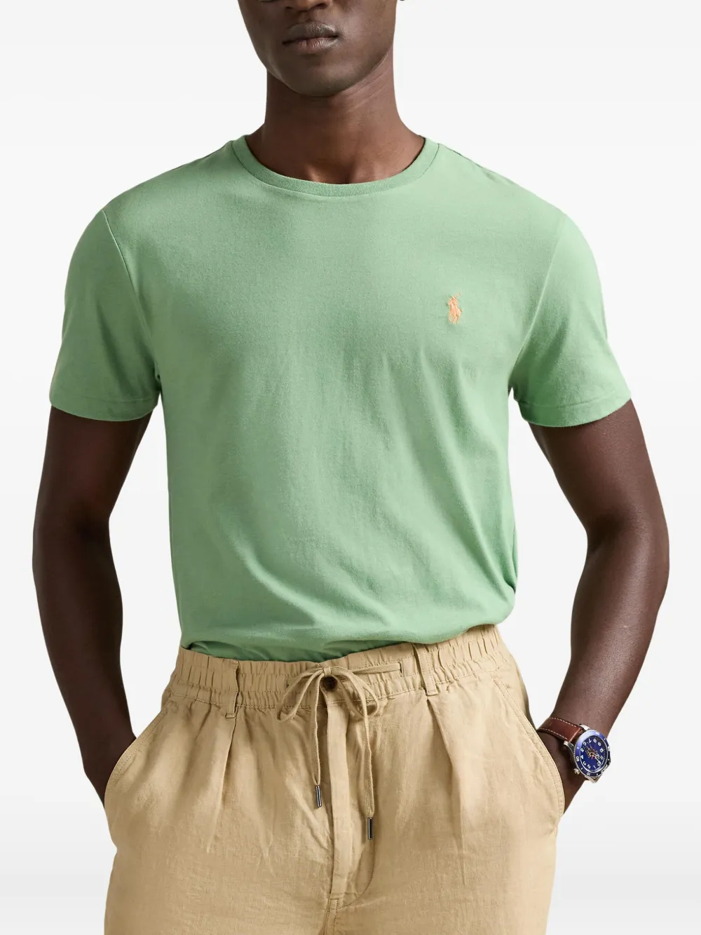 Polo Ralph Lauren Short-sleeve T-shirt In Green