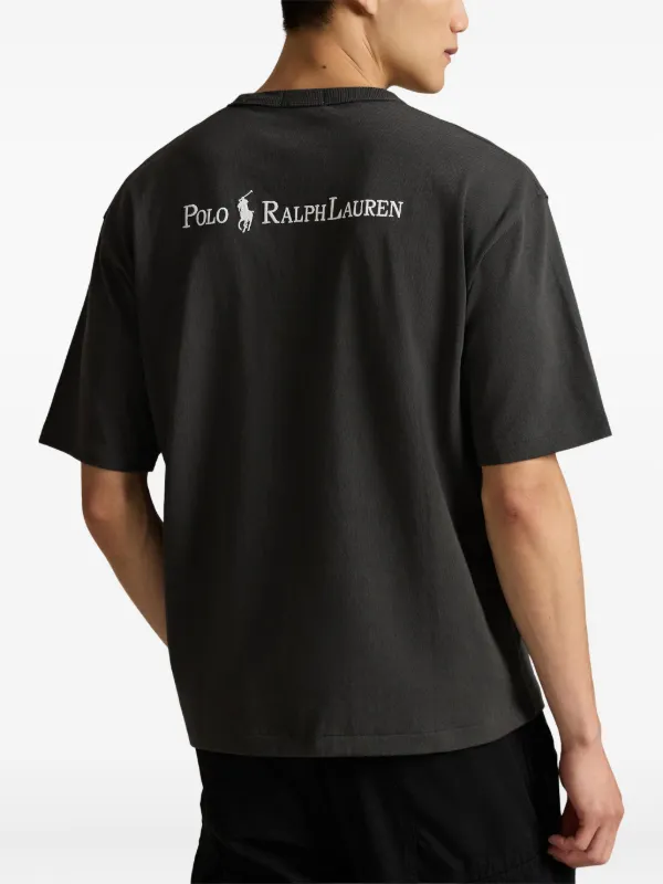 Polo Ralph Lauren short-sleeve logo-detail T-shirt | Grey | FARFETCH