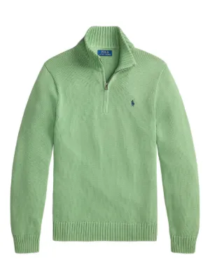 Polo Ralph Lauren Suéter De Tricô Com Zíper | Neutro | FARFETCH BR