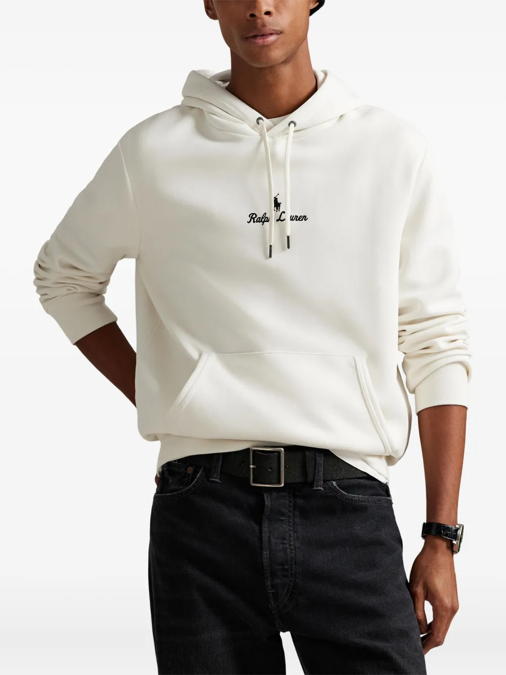 Polo Ralph Lauren Long-sleeve Hoodie In White