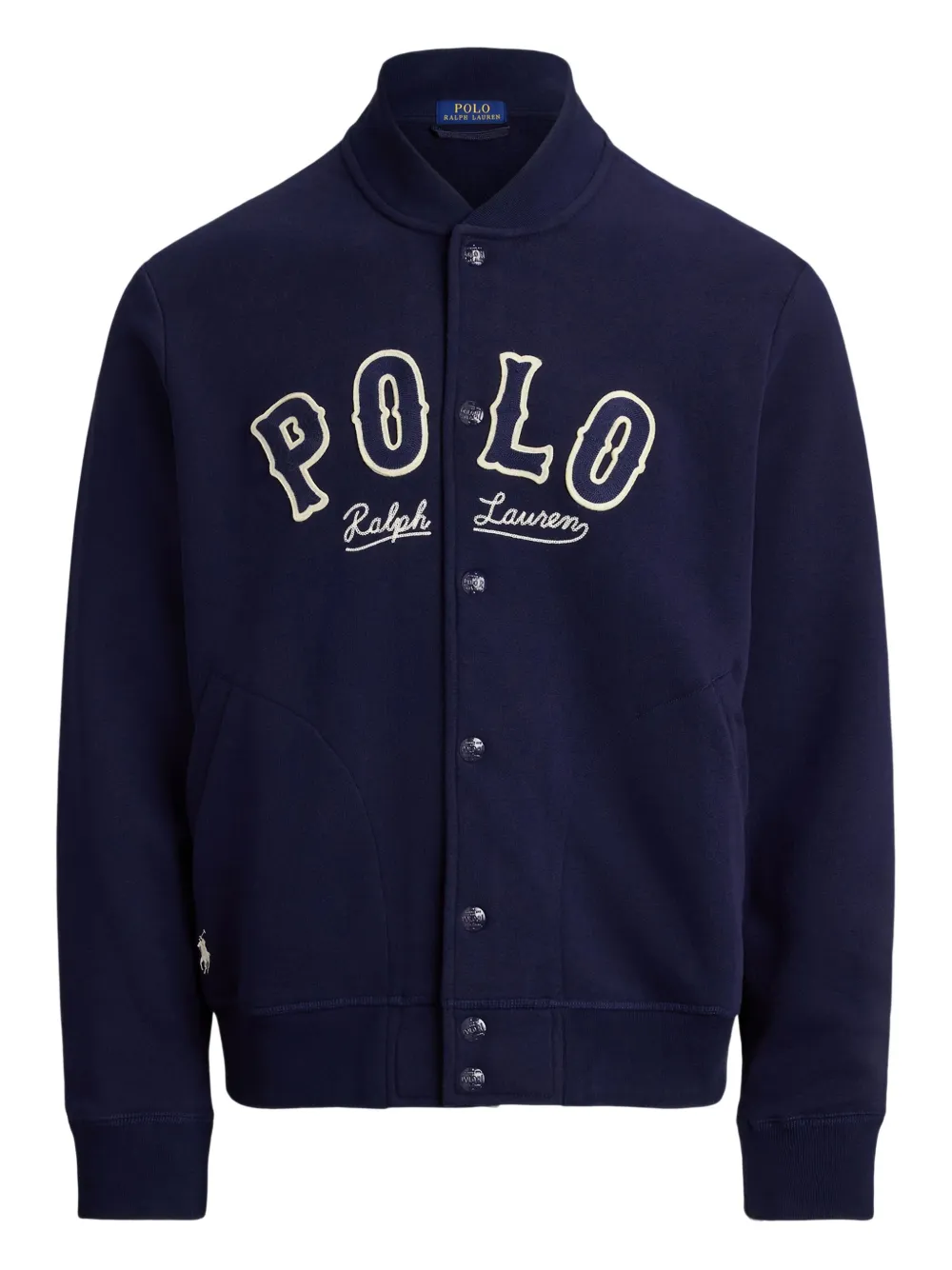 Polo Ralph Lauren Sweatshirt mit Druckknöpfen - Blau