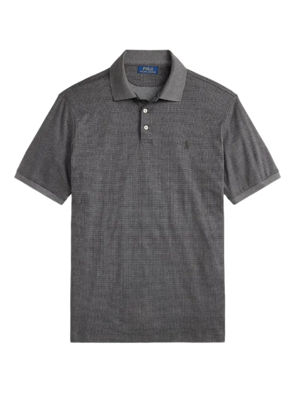 Polo Ralph Lauren グレンチェック ポロシャツ | グレー | FARFETCH JP
