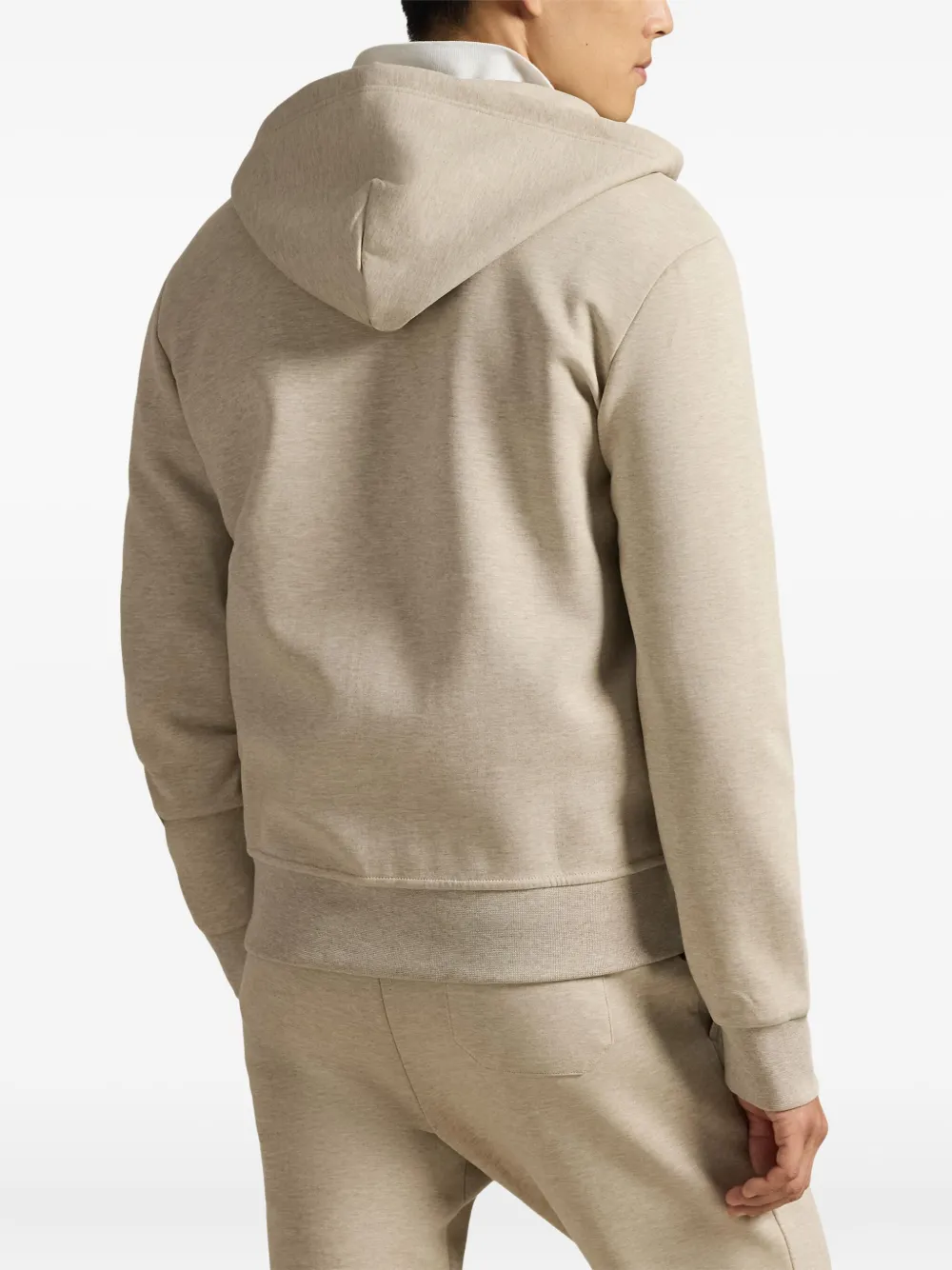 Polo Ralph Lauren Zip-up Hoodie In Neutral