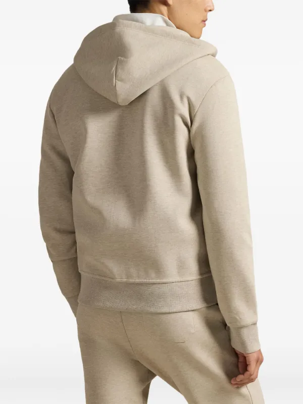 Ralph Lauren ベージュ ジップアップジャケット Polo Ralph Lauren zip-up Hoodie | Neutrals | FARFETCH