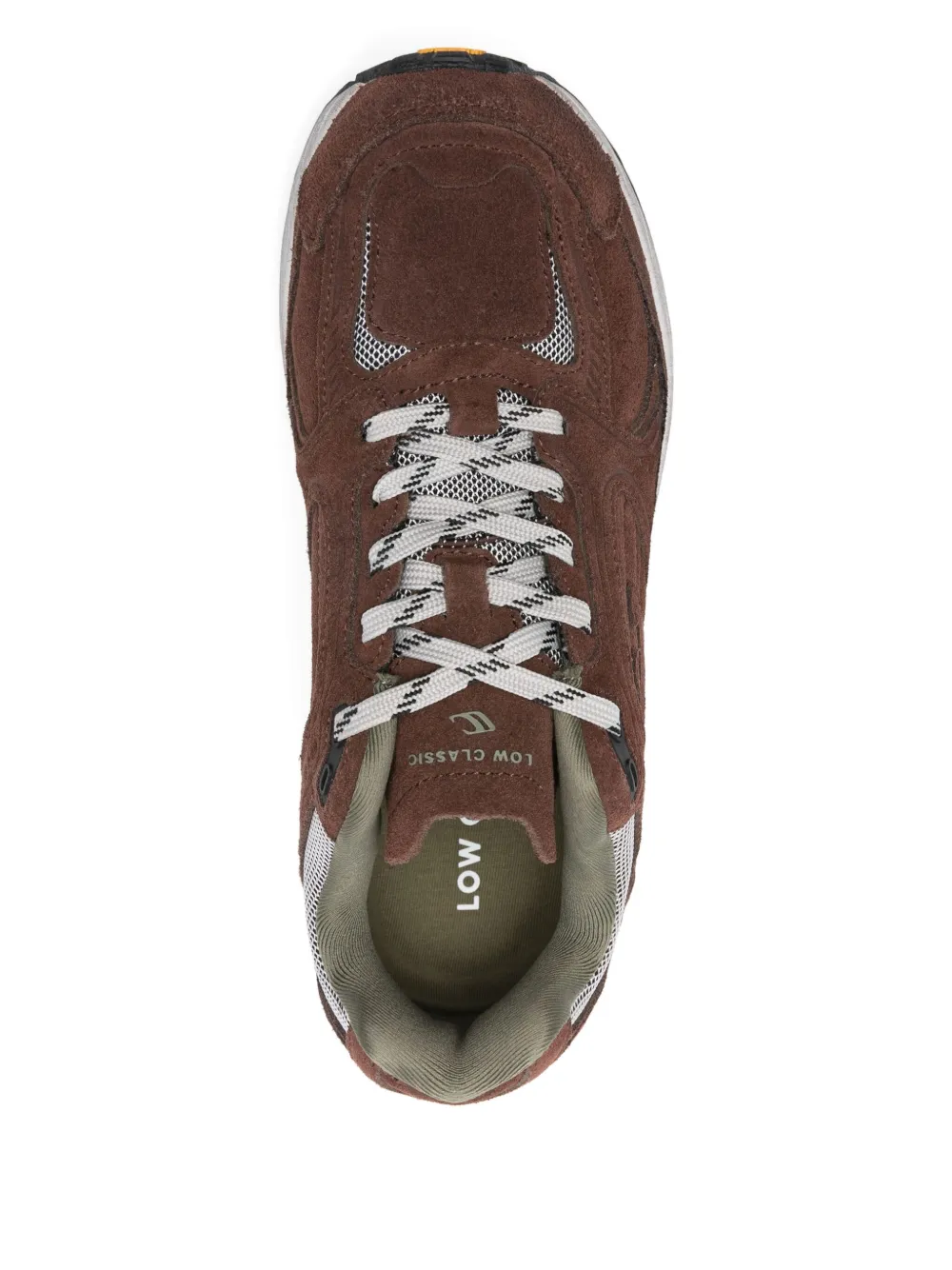Low Classic Suede Sneakers In Brown