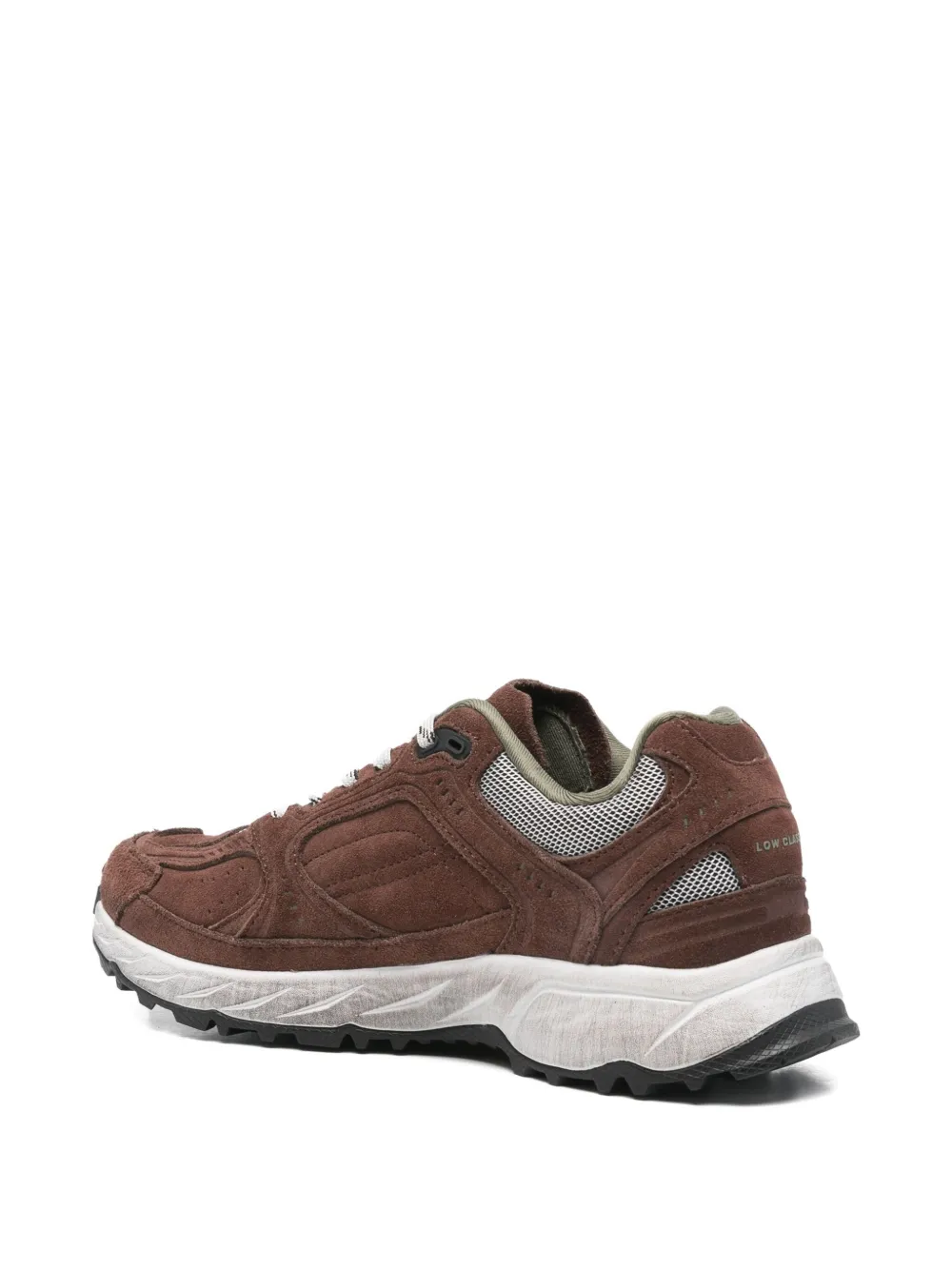 Low Classic Suede Sneakers In Brown