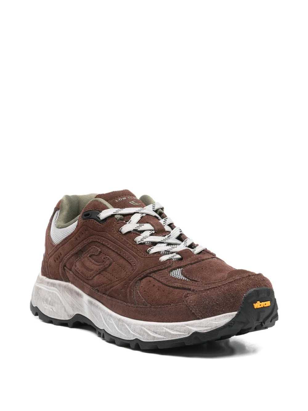 Low Classic Suede Sneakers In Brown
