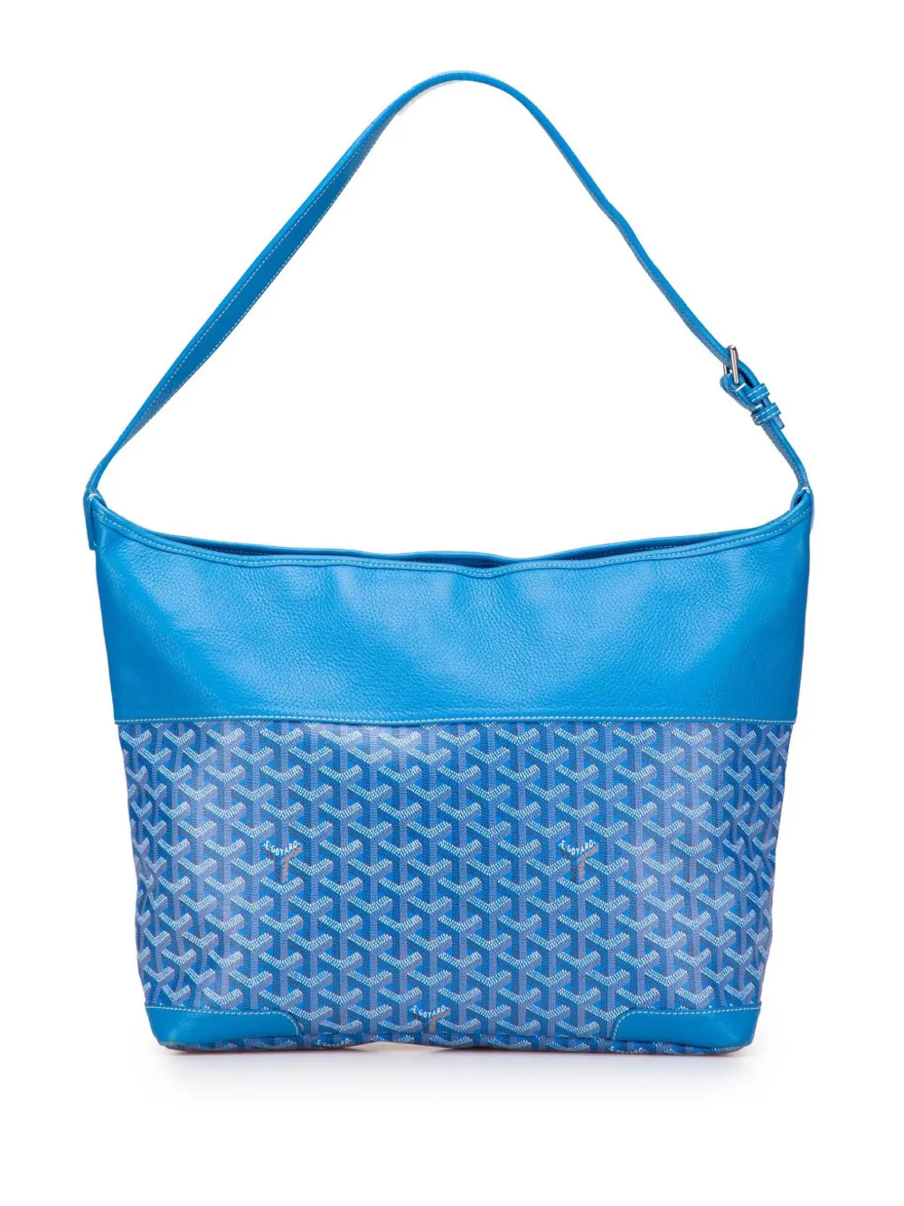 Goyard Pre-Owned 2011 Goyardine Grenadine hobo bag - Blu