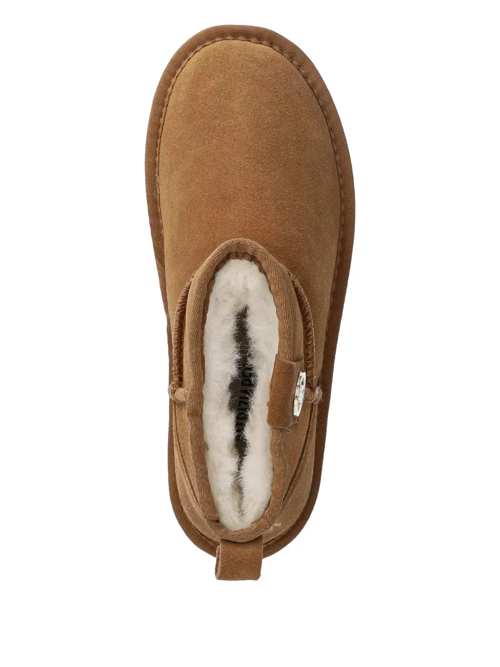 Patrizia Pepe logo-plaque ankle boots Bruin