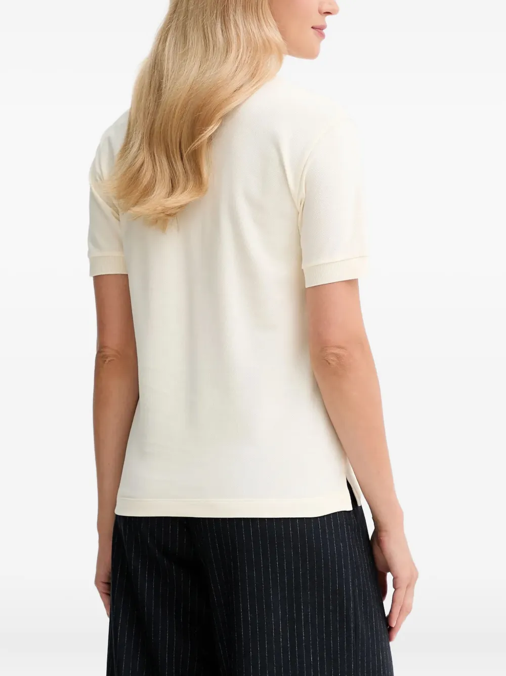 Bally Polotop met geborduurd logo Beige