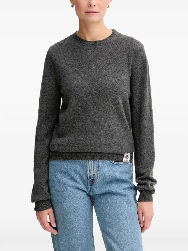Bally Logo-patch Top in Grey