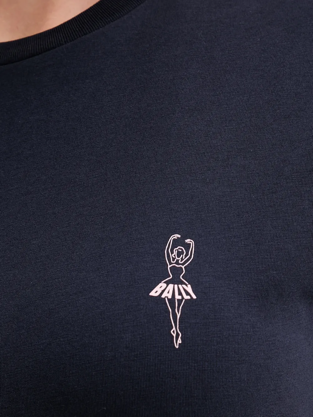 Bally Top met ballerina-detail Blauw