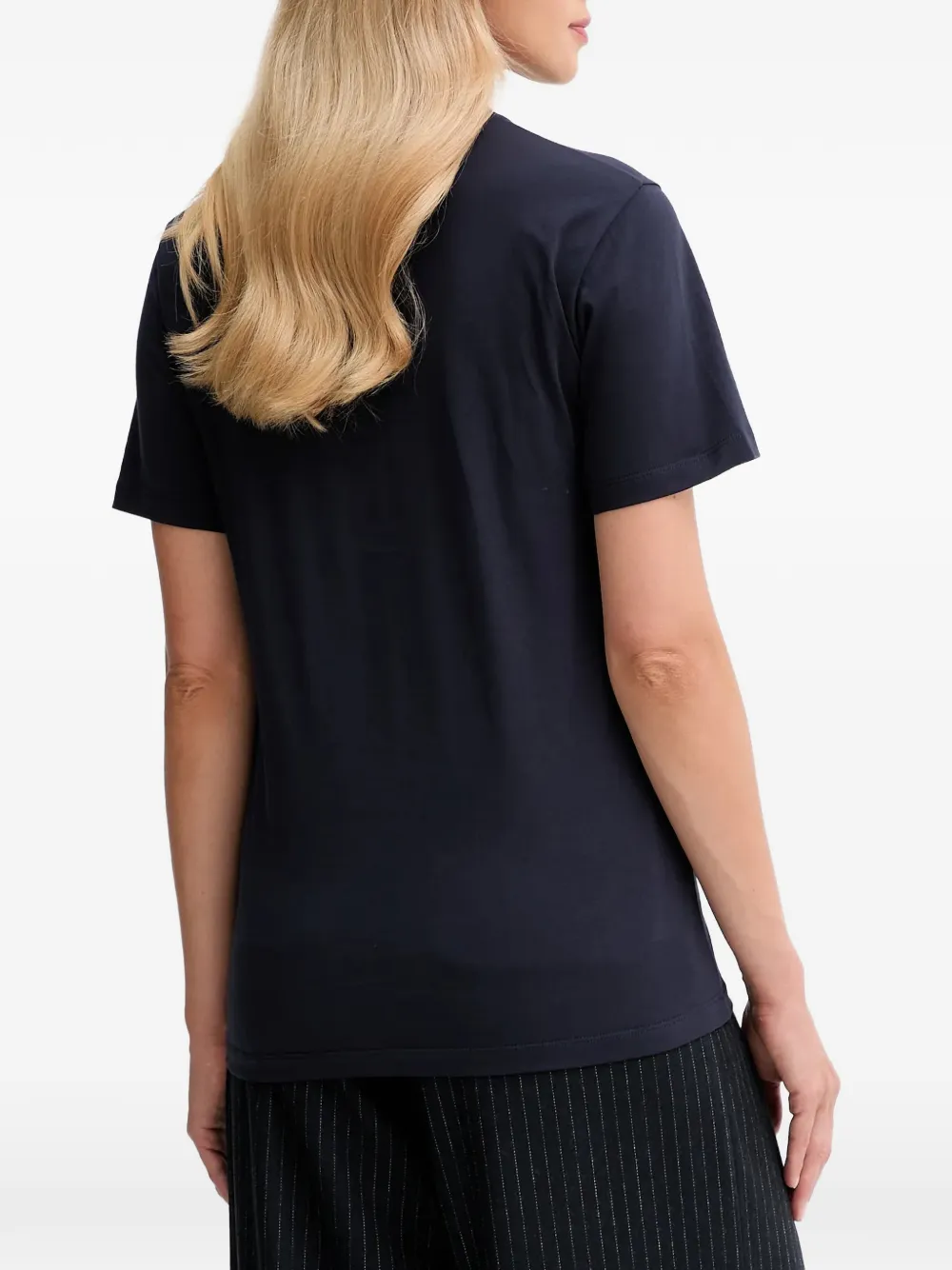  Bally Ballerina-detail Top - Blue 