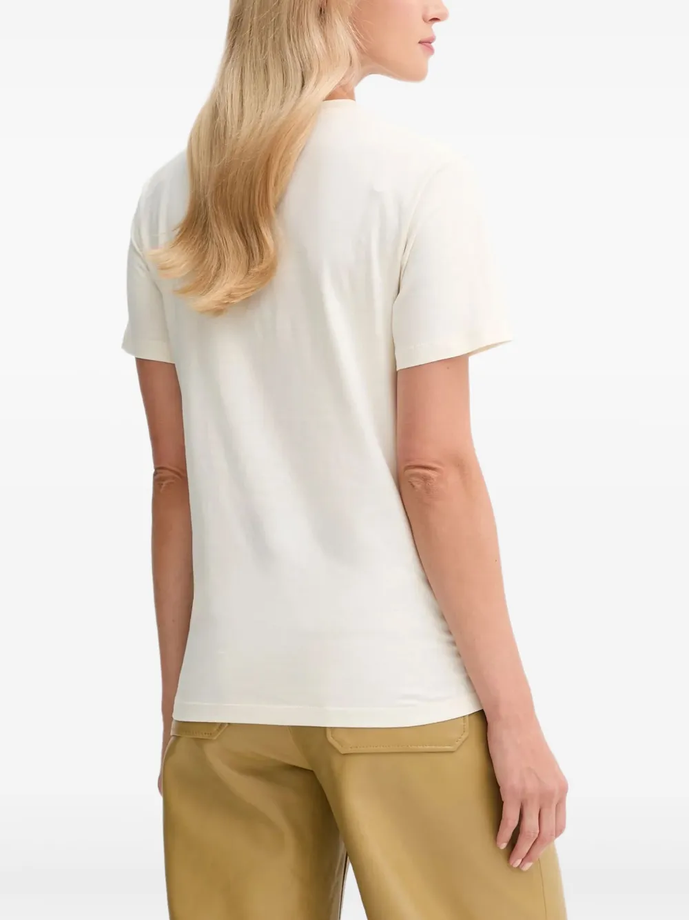 Bally T-shirt met logoprint Beige