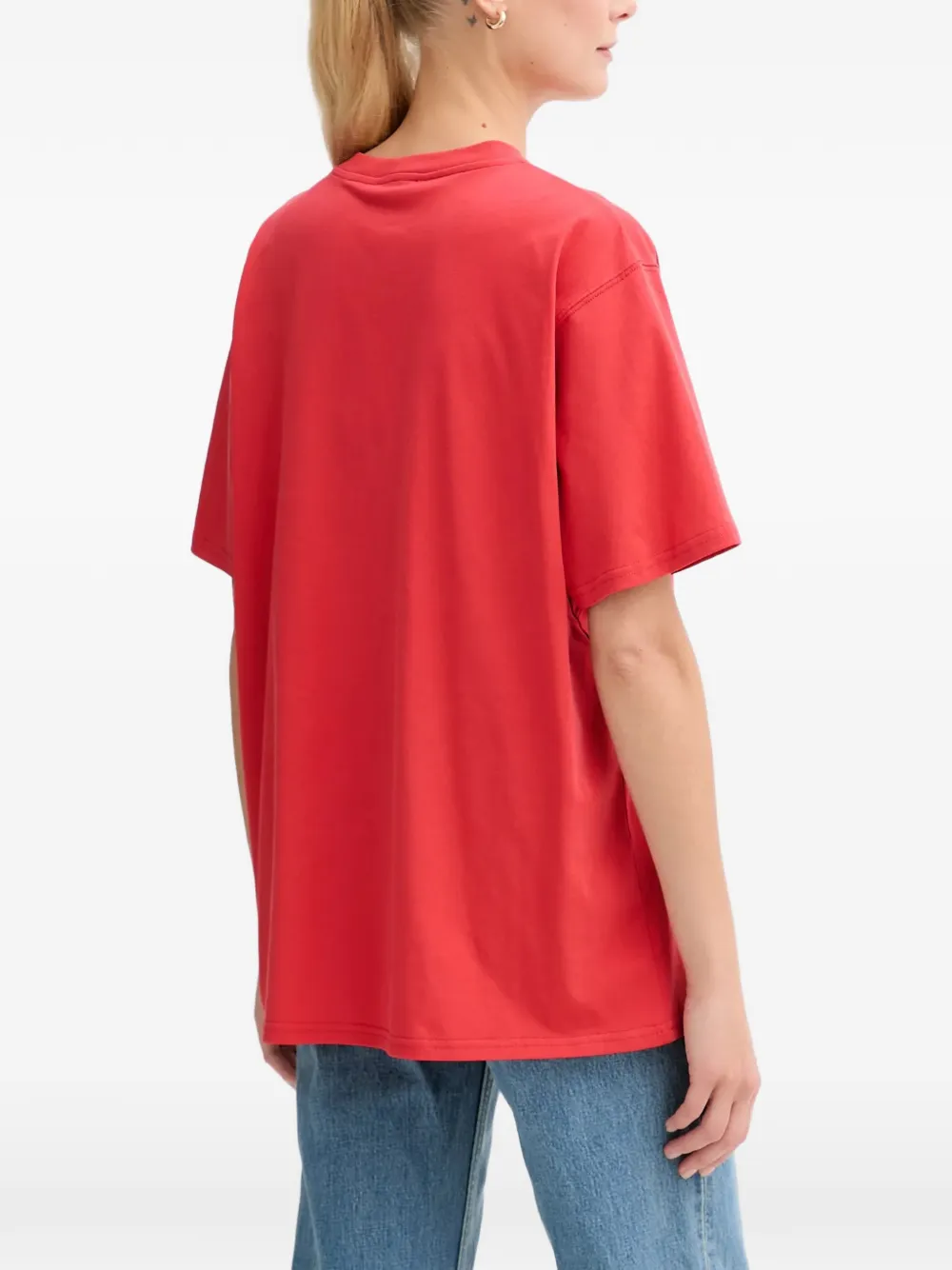  Bally Pocket-embellishment T-shirt - Red 
