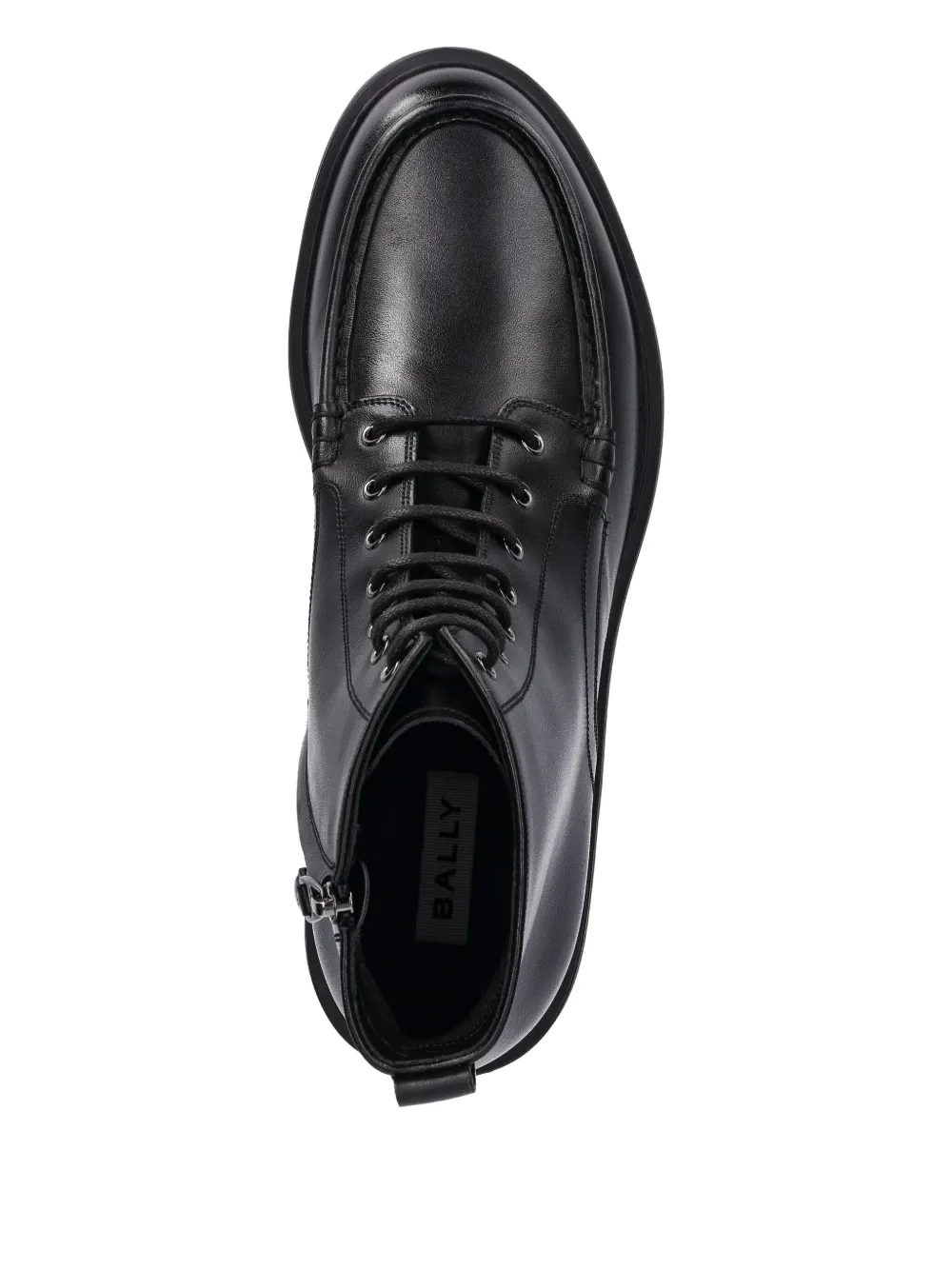 Bally Leren laarzen Zwart