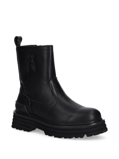 Patrizia Pepe girl Fly-detail round-toe boots