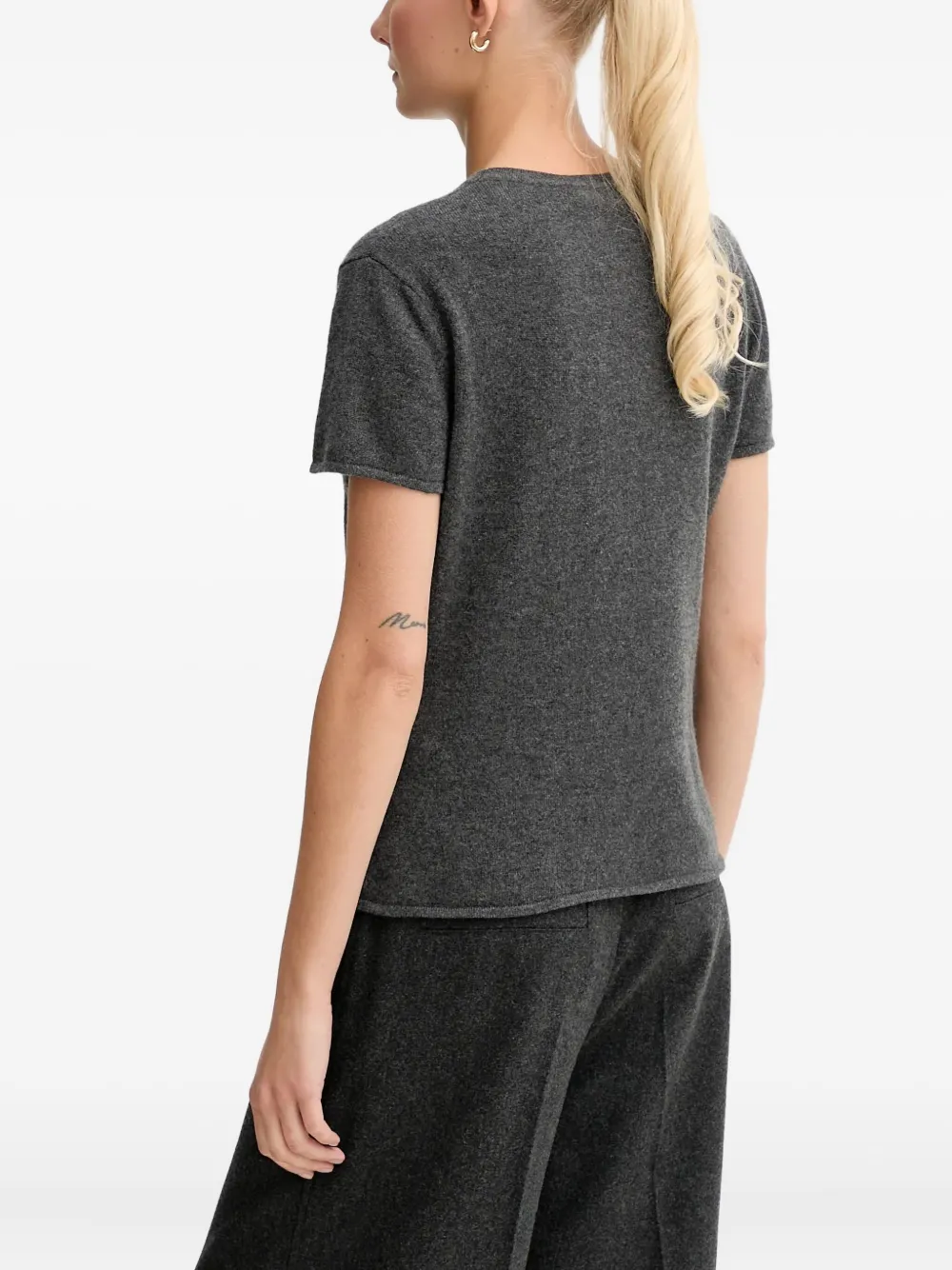 Bally Short-sleeve T-shirt In Gray