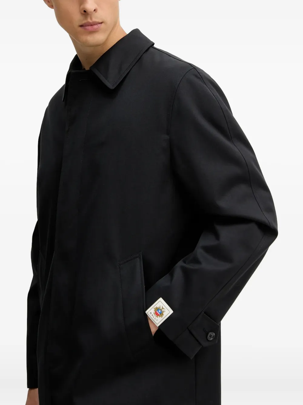 Bally Jas met logopatch Blauw