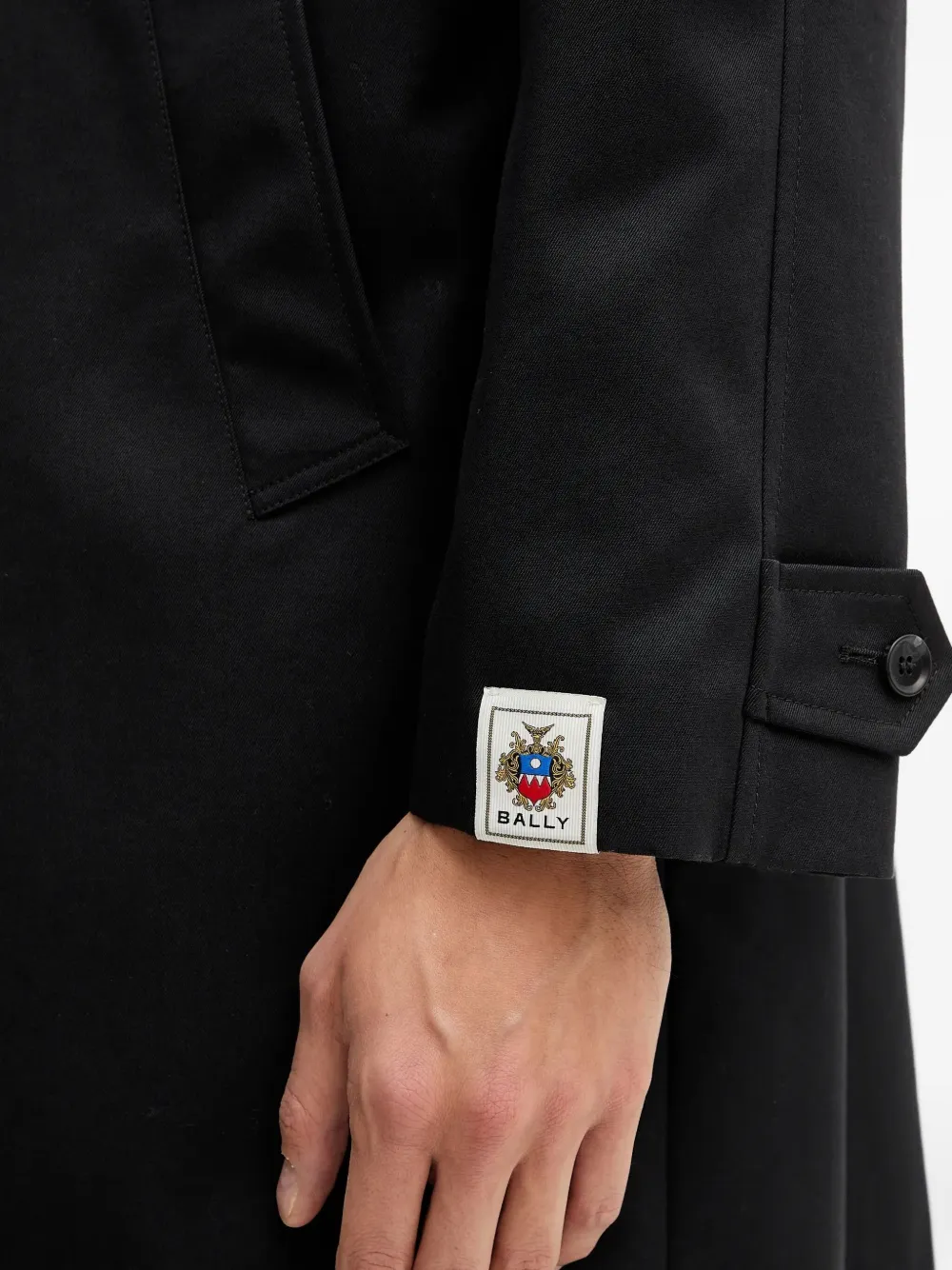 Bally Jas met logopatch Blauw