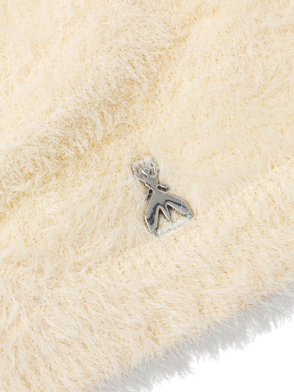 Patrizia Pepe logo-detail balaclava - Beige