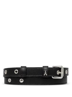 Haider Ackermann Skinny Leather Belt | ブラック | FARFETCH JP