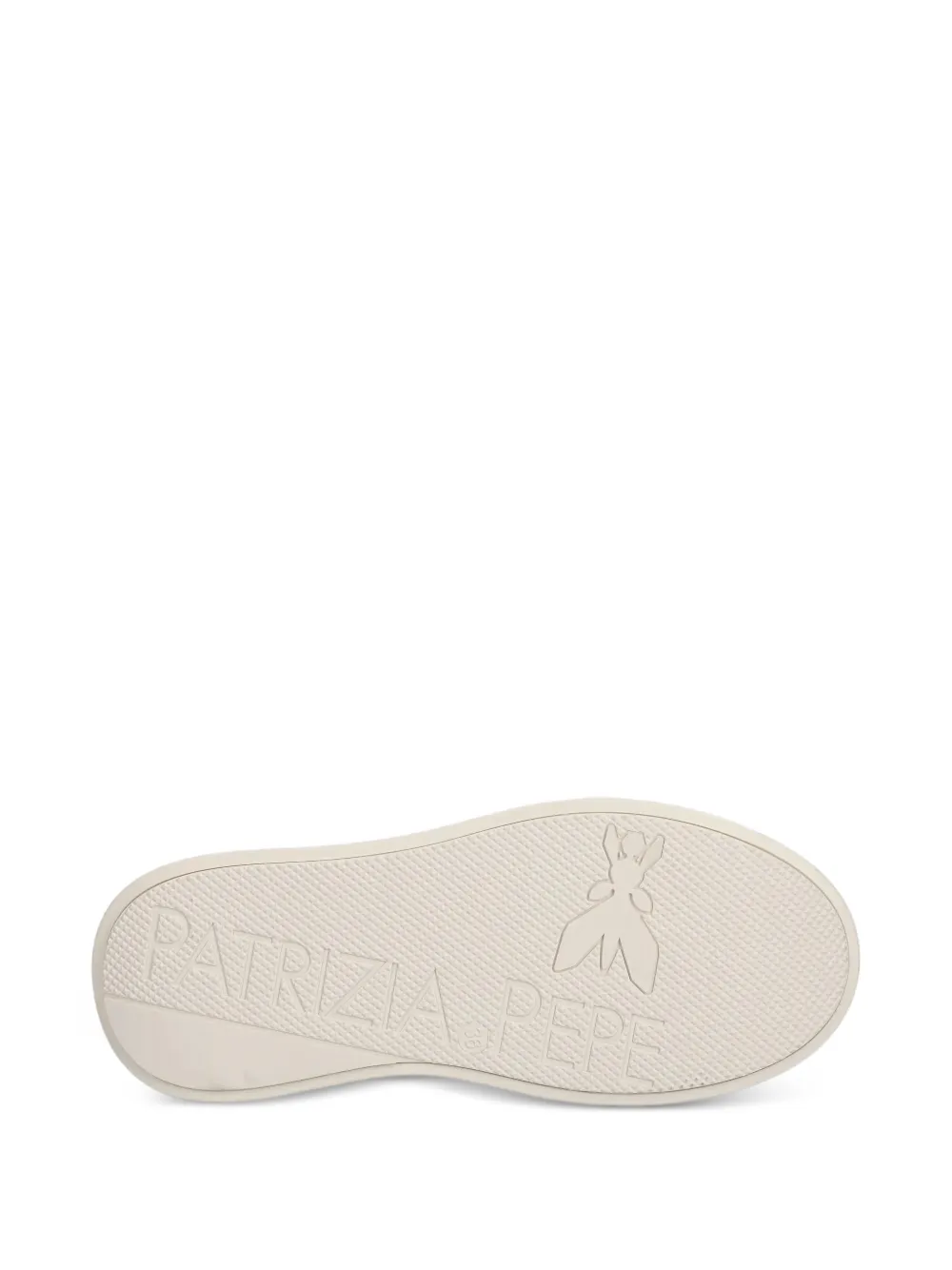 Patrizia Pepe girl Sneakers met ronde neus en Fly-detail Wit