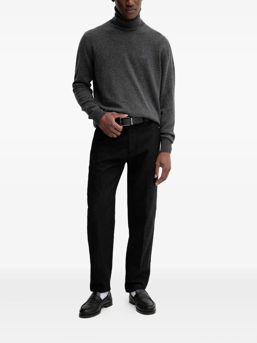 Bally Coltrui met geborduurd logo - Grijs