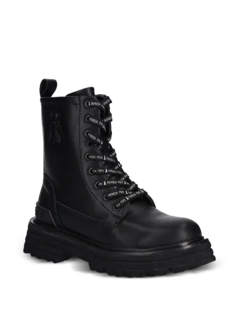 Patrizia Pepe girl botas con agujetas y detalle Fly