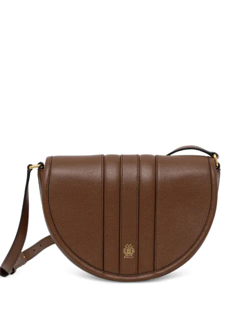 Bally logo-detail leather crossbody bag