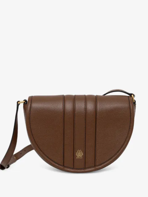 Bally logo-detail leather crossbody bag