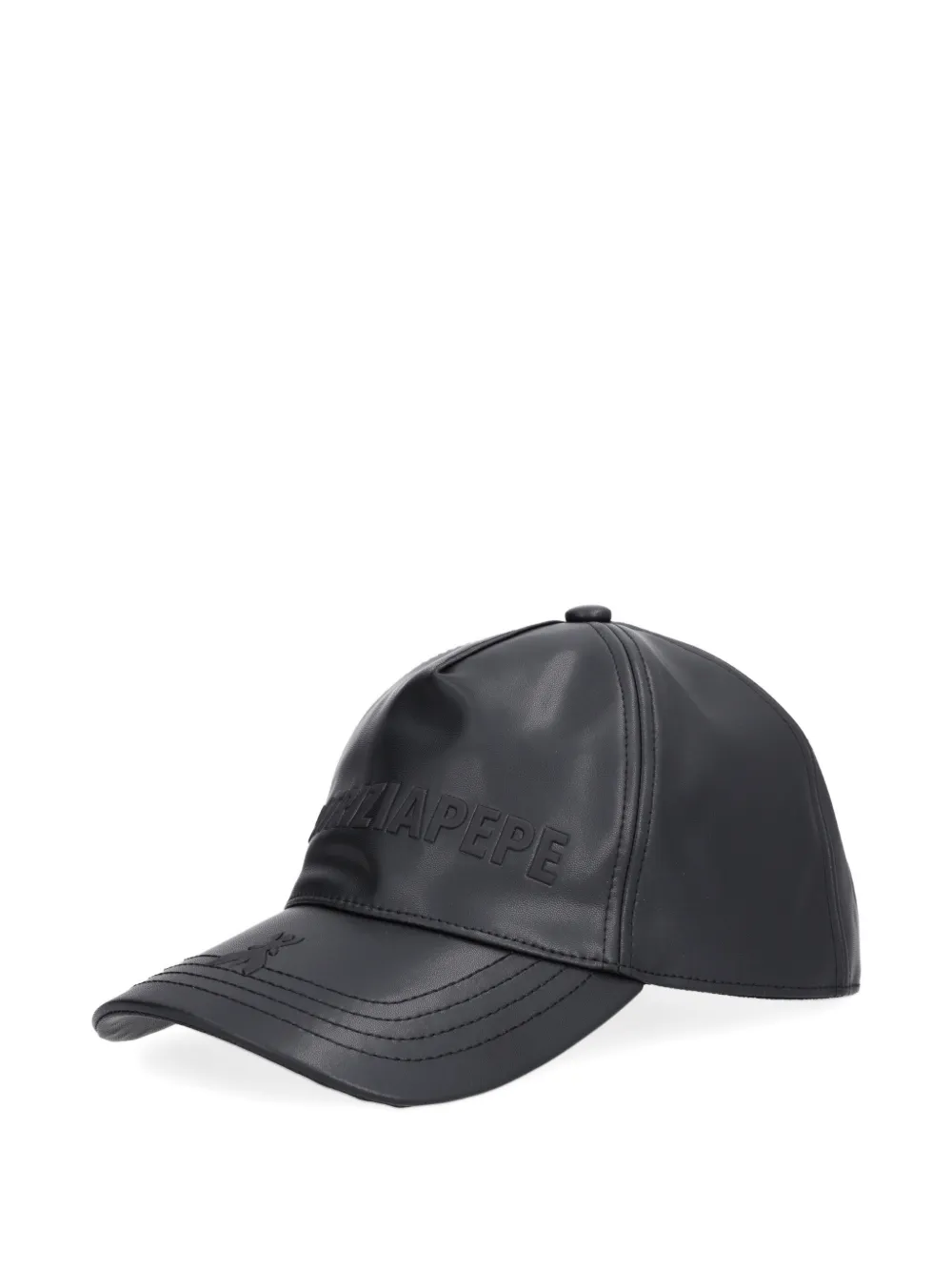 Patrizia Pepe embossed-logo hat - Nero