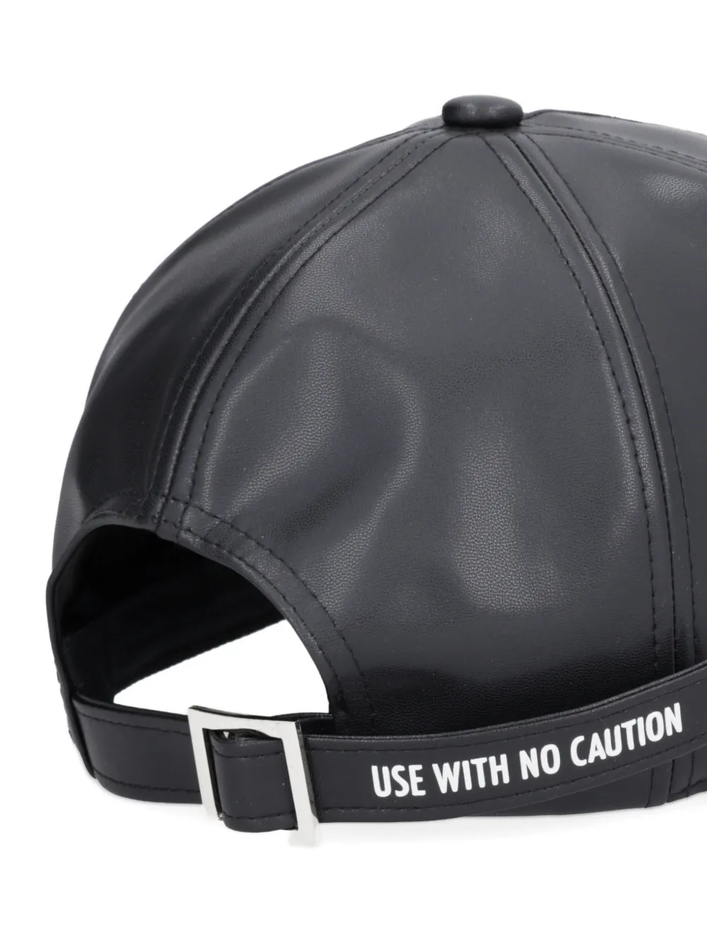 Patrizia Pepe embossed-logo hat - Zwart