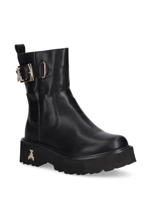 Patrizia Pepe girl botas con puntera redonda y detalle Fly