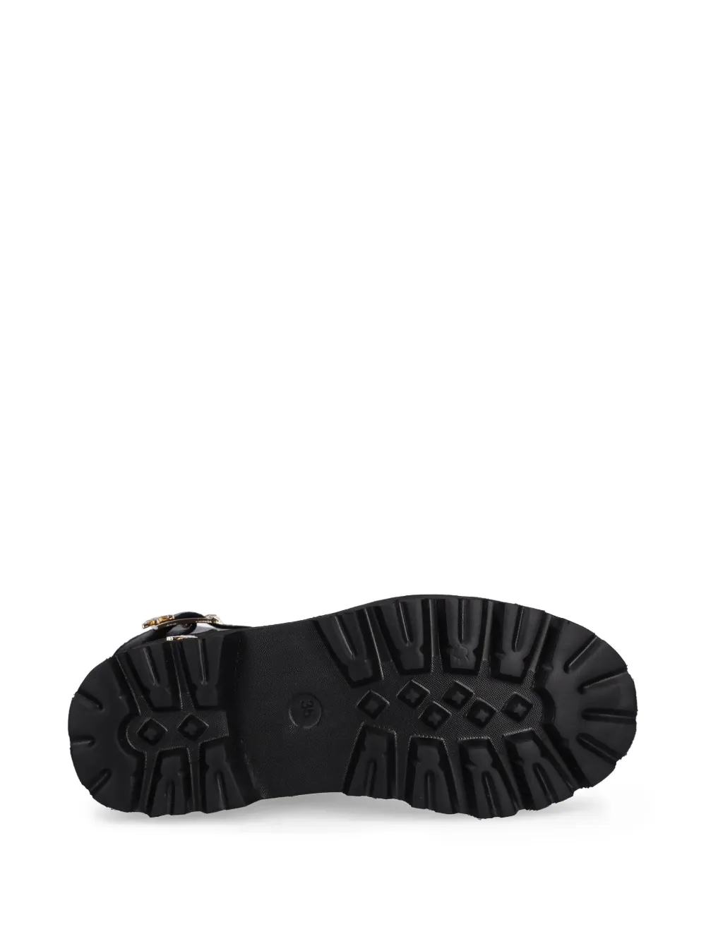 Patrizia Pepe girl Laarzen met ronde neus en Fly-detail Zwart