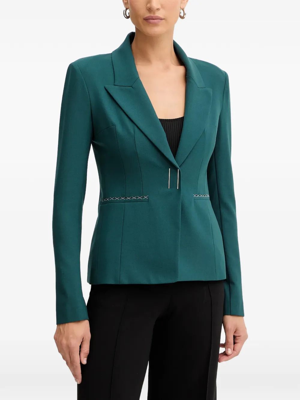 Patrizia Pepe pocket-detail blazer - Verde