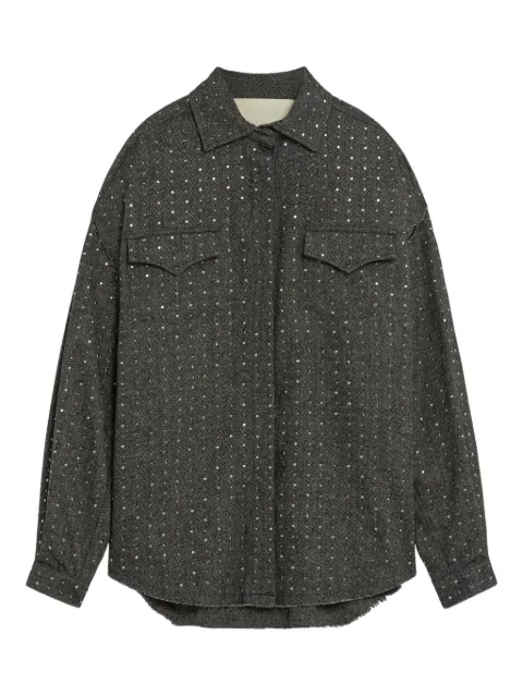 A Paper Kid embellished-pocket shirt