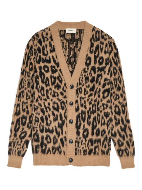 A Paper Kid leopard print cardigan